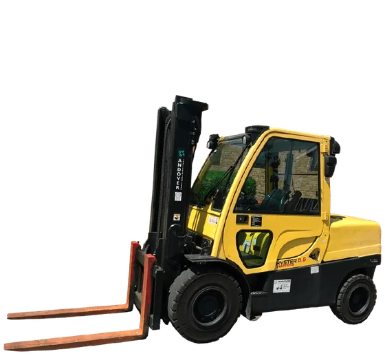 Aluguel de empilhadeira a diesel Hyster H120 de 5,5 toneladas