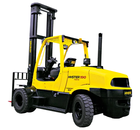 Empilhadeira pesada Hyster H175 de 8 toneladas para locação