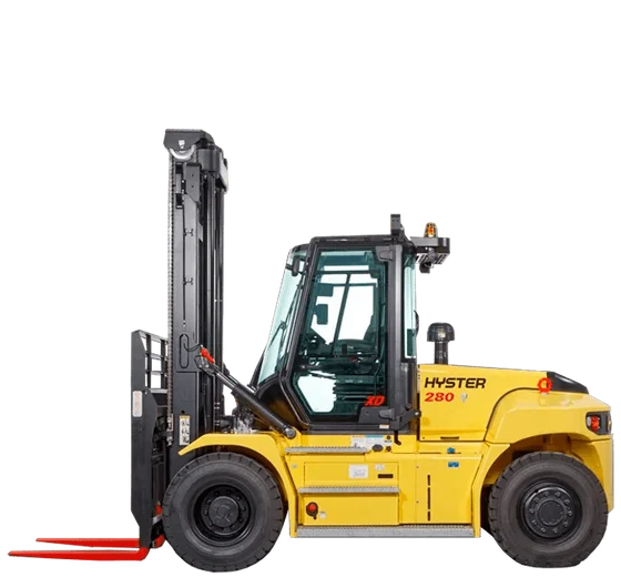 Aluguel de empilhadeira 12 toneladas, Hyster H280 a diesel